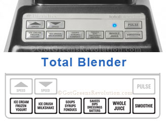Total Blender Control Panel